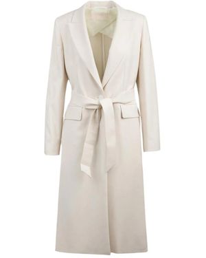 iBlues Belted Coats - Neutro