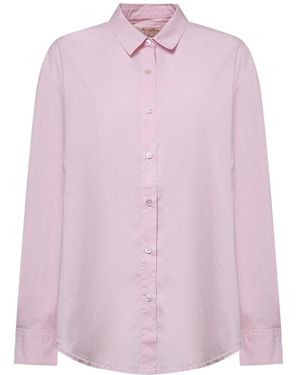 MC2 Saint Barth Overhemden ,Roze ,Katoen Brigitte Shirt