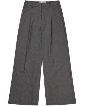 Munthe Wide Trousers - Grey