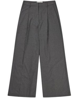 Munthe Wide Trousers - Grey