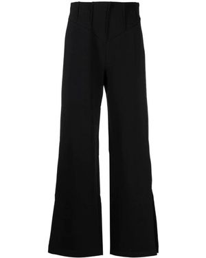 Gcds Broeken ,Zwart ,Katoen Casual Zwarte Katoenen Broek