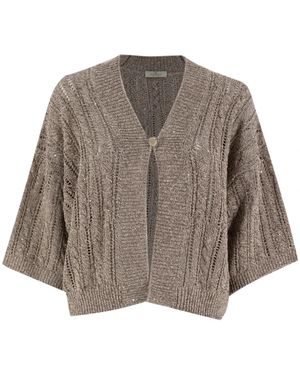 Panicale Cardigans - Marrone