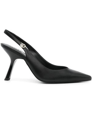 Just Cavalli Schoenen ,Zwart ,Leer Jasmine Sling Back