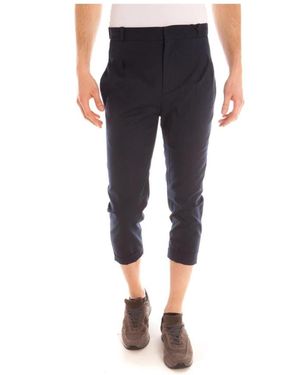 Daniele Alessandrini Cropped Trousers - Blue