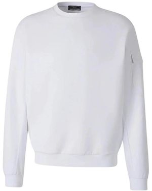 Herno Rundhals-Pullover - Weiß