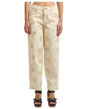 Manila Grace Straight Jeans - Neutro