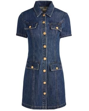 Alice + Olivia Shirt Dresses - Blue