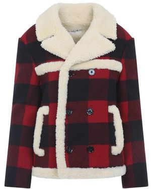Celine Peacoat - Rood