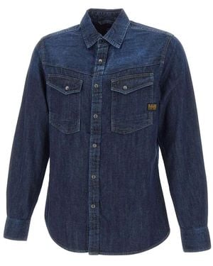 G-Star Denim Shirts - Blue