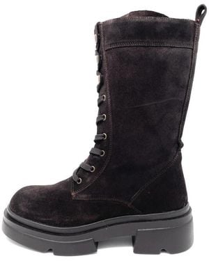 Emanuélle Vee Lace-Up Boots - Nero