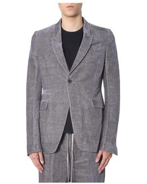 Rick Owens Jassen ,Grijs ,Giacca Monopetto