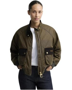 Barbour Bomber Jackets - Marrón