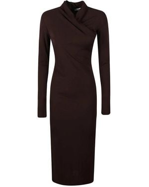 Max Mara Midi Dresses - Marrón