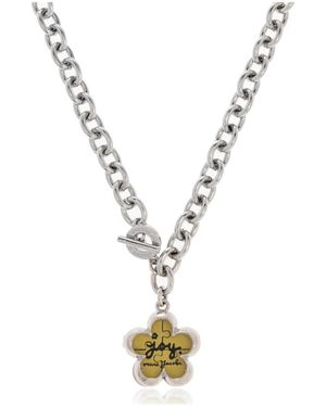 Marc Jacobs Ketting Met Hanger - Metallic