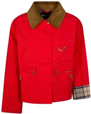 Barbour Mackworth Casual Jacket - Rood