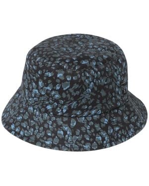 Paul Smith Leopardenmuster Stilvoller Bucket Hat - Grau