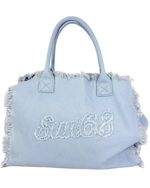Sun 68 Shopping Bags - Blue