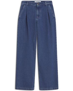 Maison Kitsuné Straight Fit Jeans - Blue