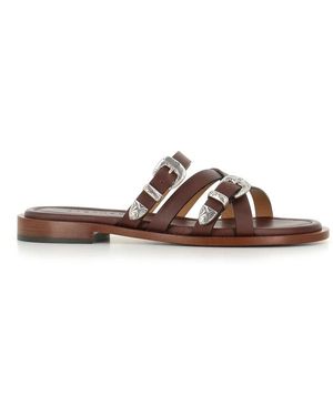 Sartore Sliders - Brown