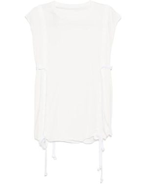 Boris Bidjan Saberi Sleeveless Tops - White