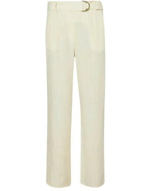 Liu Jo Straight Trousers - Neutro