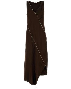 Jil Sander Midi Dresses - Brown