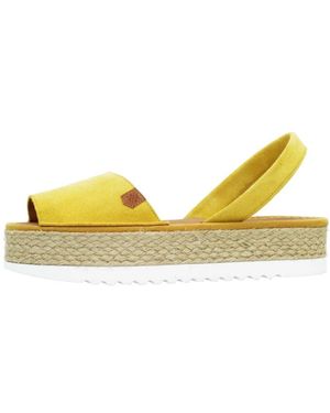 POPA Flat Sandals - Amarillo