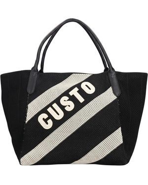 Custoline Tassen ,Zwart ,Leer Tote Bag