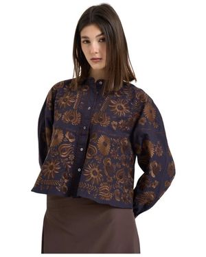 Antik Batik Shirts - Marrón