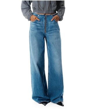 Alexander Wang Wide Jeans - Blue