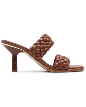 Michael Kors Heeled Mules - Marrone