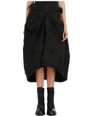 Marc Le Bihan Midi Skirts - Black