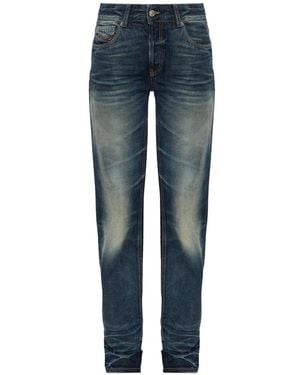 DIESEL Straight Jeans - Bleu