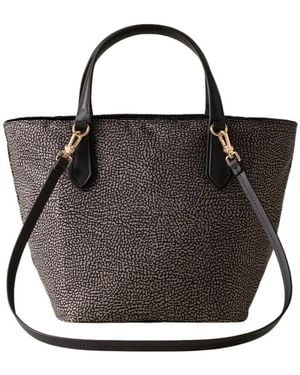 Borbonese B-Escape Kleine Shopper - Zwart