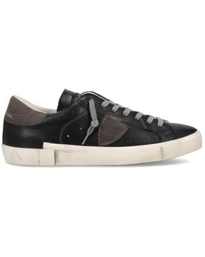 Philippe Model Schoenen ,Zwart ,Katoen Prsx Tennis