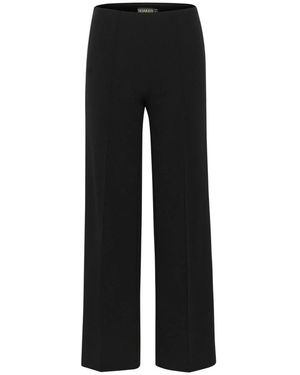 Soaked In Luxury Wide Trousers - Nero