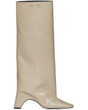Coperni High Boots - Natural