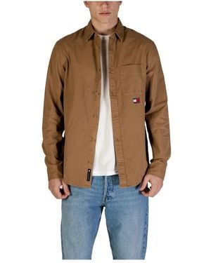 Tommy Hilfiger Casual Shirts - Marrone
