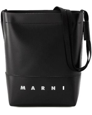 Marni Schwarze Synthetische Schultertasche