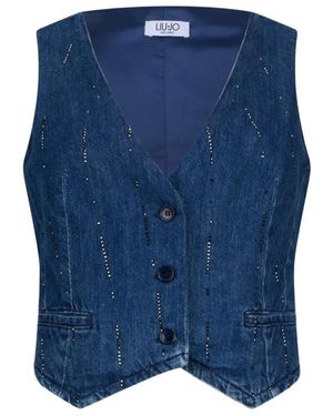 Liu Jo Vests - Blue