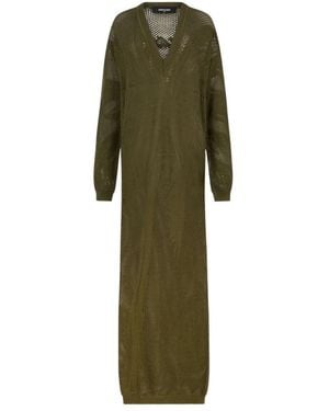 DSquared² Knitted Dresses - Green