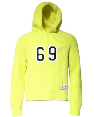 Dolce & Gabbana Hoodies - Yellow