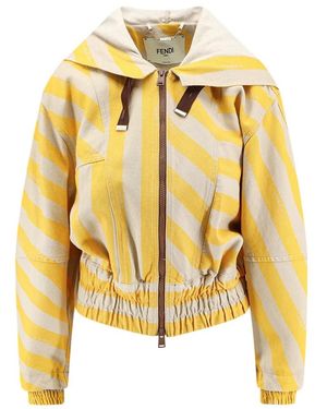 Fendi Light Jackets - Yellow