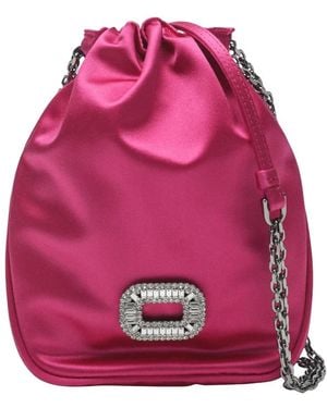 Roger Vivier Bucket Bags - Pink