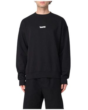 DISCLAIMER Weiße Crew Neck Sweatshirt - Schwarz