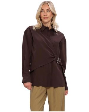 Studio Amaya Roos Blouse - Bruin