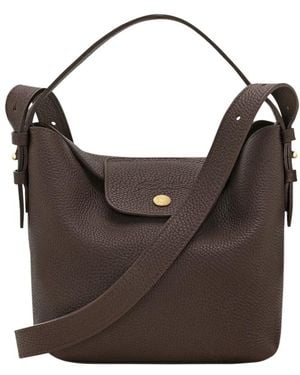 Longchamp Le Cadence Schoudertas S - Bruin
