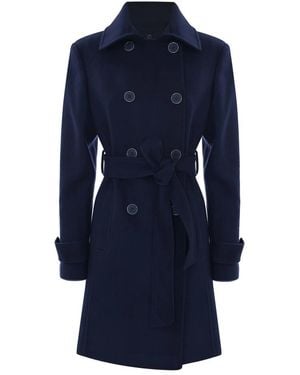 Kocca Belted Coats - Azul