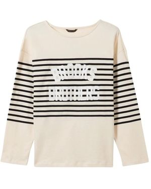 Brooks Brothers Long Sleeve Tops - Bianco
