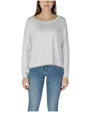 Liu Jo Round-Neck Knitwear - Grey